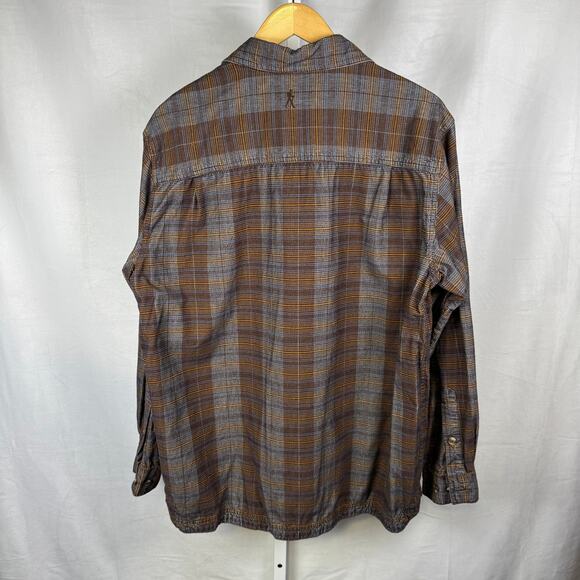 Royal Robbins Long Sleeve Button Up 100% Cotton Dress Shirt Men's Size L… - Picture 5 of 7